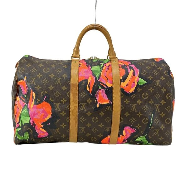 Auth LOUIS VUITTON Keepall 50 M48605 Monogram Rose - MB4028 Boston Bag - Picture 2 of 16